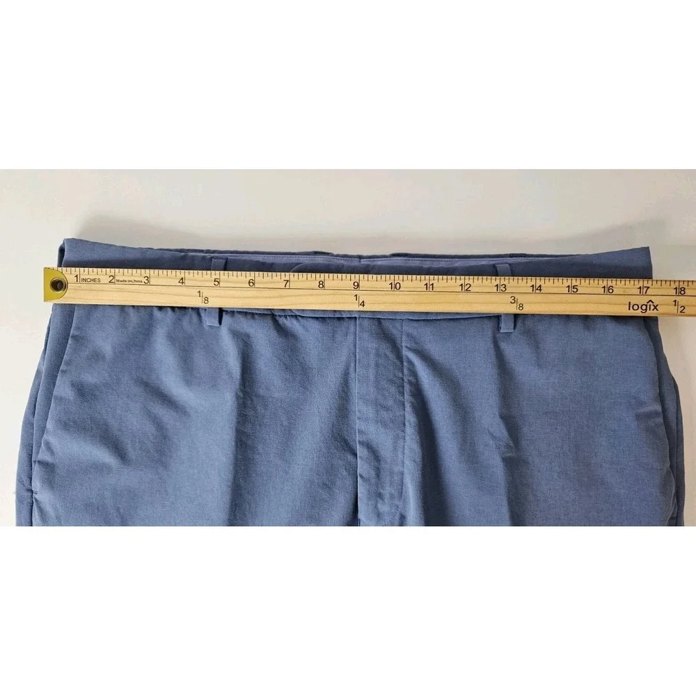 Peter Millar‎ Men's Crown Crafted Straight Leg Chino Pants Blue 35x30